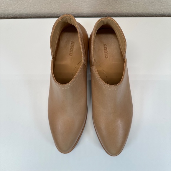 Nisolo Mia Ankle Booties Womens Sz. 7.5 Quality Leather Versatile Cushioned NWOT - Picture 11 of 16